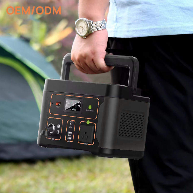  Przenośna elektrownia o mocy 2400 W. Generator słoneczny. Zasilacz z baterią litową 230 V